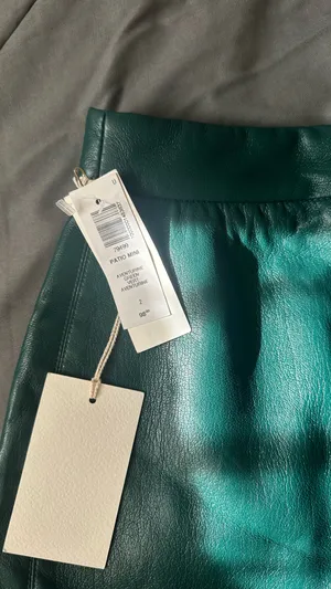 Aritzia Green Skirt Mini thumbnail 4