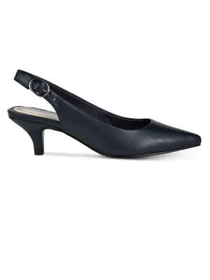 Easy Street Faye Slingback Kitten-Heel Pumps Size 7 M thumbnail 2