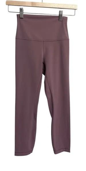 NWT Lululemon Align size 4 23” leggings lavander lux Authentic thumbnail 1