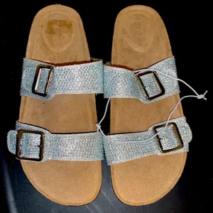 Silver Sandals Size 6.5 thumbnail 1