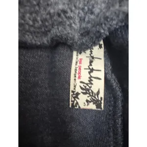 Free People Blue Monday Fleece Joggers in Valley Girl Colorway Side Stripe Small thumbnail 3