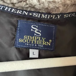 ‎Simply Southern faux fur vest thumbnail 2