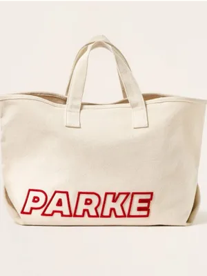 Parke x target large canvas tote bag new nwt thumbnail 2