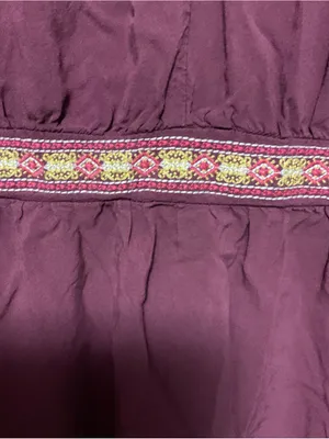 Faded Glory Plum Spaghetti Strap Maxi Dress thumbnail 3