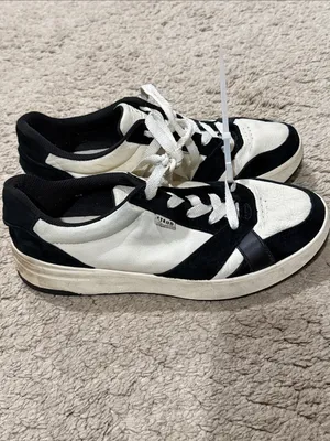 Staud x Keds The Court Sneakers in Black/Cream VGUC thumbnail 3