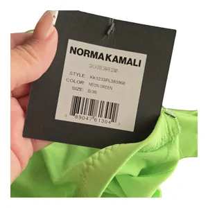 Norma Kamali Cayla Side Drape Halter Maxi Dress Size: S NEW thumbnail 4
