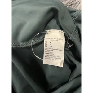 American Eagle Jumpsuit Women's Size X-Large One Piece Unitard Yoga Moss Green thumbnail 4