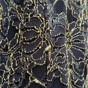Venus Navy Lace Cocktail Dress with Front Slit Size Small thumbnail 5