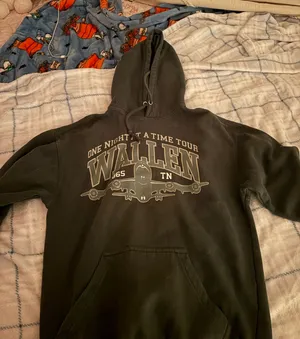 morgan wallen tour hoodie Black thumbnail 1