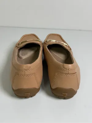 Rockport Women’s 7.5 M Total Motion Driver Tan Leather Preppy Loafers NWOT thumbnail 6