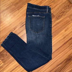 LOFT Blue Denim Jeans thumbnail 6