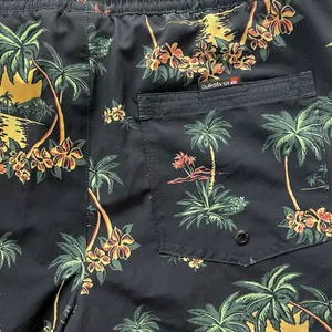 Quicksilver Everyday Scenic Volley Shorts Mens M Swim Trunks Hawaiian Island thumbnail 3