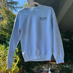 Gildan Blue Tri Delta Sweatshirt thumbnail 1