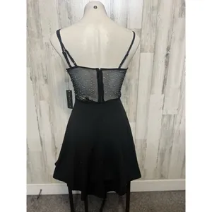 Windsor black flare dress thumbnail 5