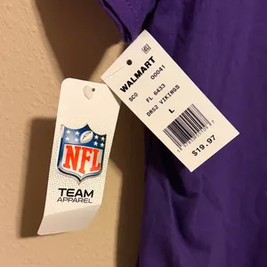 National Football League Minnesota Vikings V-Neck T-Shirt thumbnail 2