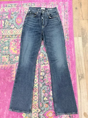 Citizens Of Humanity Dark Blue Flare Jeans thumbnail 1