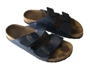 Birkenstock Arizona Navy Blue 39 Narrow Women's Size 8 thumbnail 1