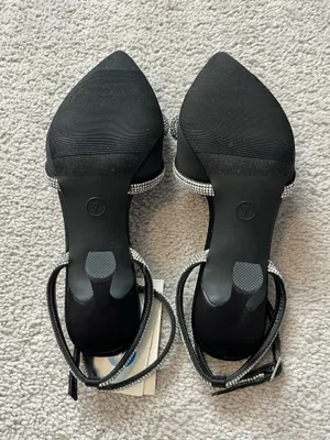 A New Day Black Pointed Heels thumbnail 6