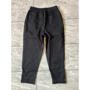 Halara NWOT Black High Waisted Pleated Tapered Cuffed Ankle Pants Women Small thumbnail 6