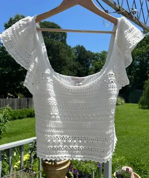 Sincerely Jules Knit Crop Top thumbnail 1