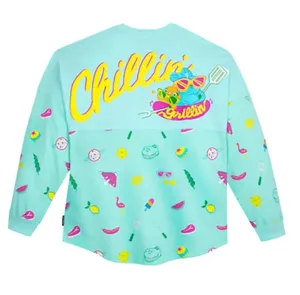 Disney Parks Toy Story Summer Splash Long Sleeve Spirit Jersey Blue Small S thumbnail 3