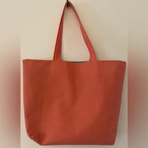 Lancôme Peach Beach Cosmetics Lightweight Tote Bag thumbnail 5