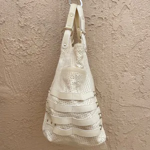 Jimmy Choo Bree perforated leather bag thumbnail 9