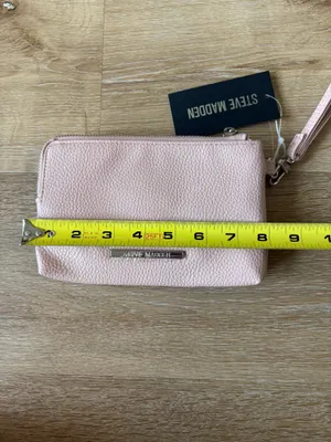 NWT Steve Madden Light Pink Wristlet thumbnail 9