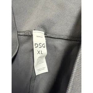 DSG‎ Momentum Seamless High-Rise Bike Shorts Graphic Charcoal XL NWT thumbnail 2
