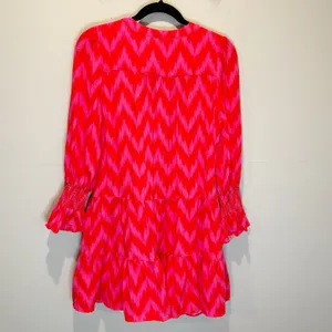Tuckernuck Pomander Place Hot Pink Ikat Kenzo Dress - size Medium thumbnail 4