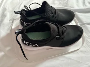 Nautica Women’s sneakers all black slip up with lace up fronts.. sz 7.5 thumbnail 2