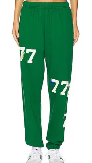 The MayFair Green Jogger Pants - Women's Casual Sweatpants thumbnail 1