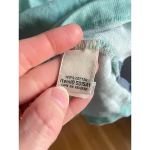 L.L.Bean Mint Green Quarter Zip (Buttons) Pullover Collared Nautical Preppy M thumbnail 5