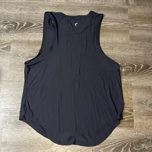 Zyia Active Women's Racerback Black Tank Silky‎ Ribbed Size XL thumbnail 3