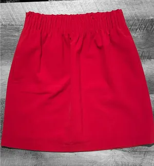 J.Crew Red Women's Chic Skirt - Size 00 thumbnail 1
