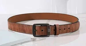 Men Square Buckle Belt thumbnail 2