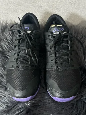 Asics Met Conviction Womens Running Sneakers Black Purple Size 8 thumbnail 5
