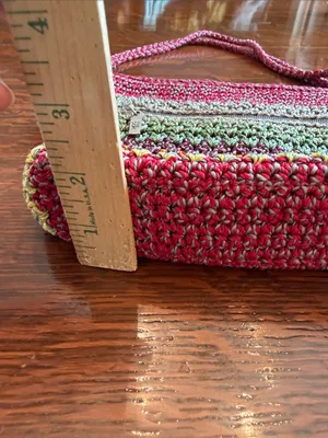The Sak Colorful Rainbow Woven Crochet Bag thumbnail 12
