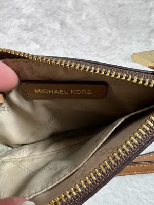 MICHAEL Michael Kors Signature Monogram Coin Purse Wristlet thumbnail 8