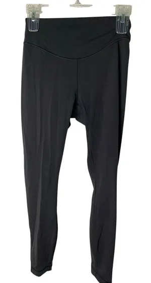 Lululemon Wunder Under SmoothCover High-Rise Tight 25" black women's 6 W5FELS thumbnail 1