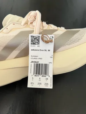 New ADIDAS Adizero Evo SL 'Wonder White' thumbnail 8
