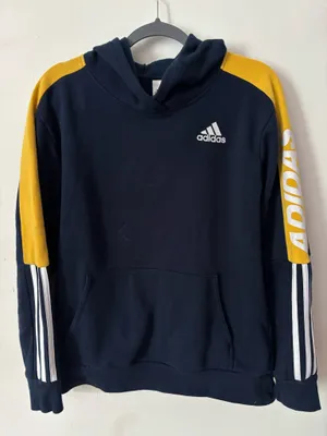 Adidas Navy Blue Hoodie thumbnail 1