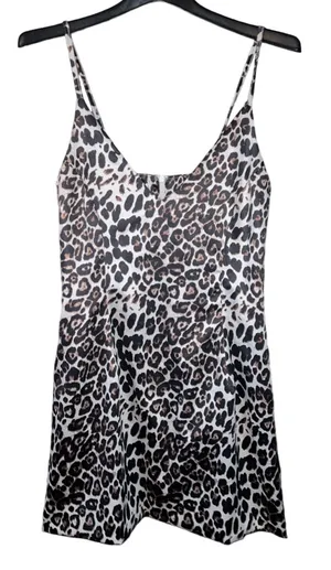Love Culture Leopard Print Dress Large thumbnail 1