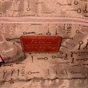 Fossil Reissue Floral Velvet Crossbody Bag Purse thumbnail 5