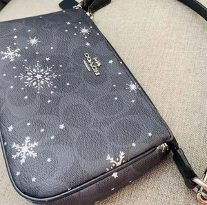 coach Nolita 19 In Signature Canvas With Snowflake Print c0091 thumbnail 4