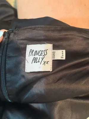 Princess Polly Mini Dress Black thumbnail 3