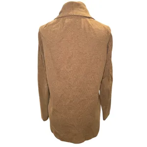 J.Crew Camel Open Front Cardigan Size‎ XS Longline Knit Coatigan Tan Brown thumbnail 3