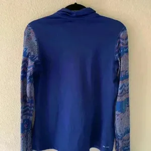 Nike Pro Dri Fit Quarter Zip SZ L athleisure hiking outdoor midlayer western thumbnail 2