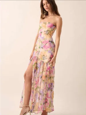 Prómesa Dress Floral Maxi thumbnail 2