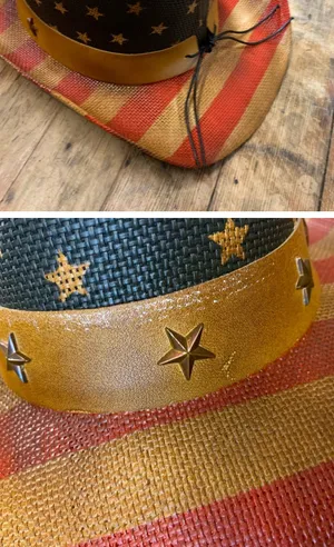 USA Vintage Cowboy Hat thumbnail 3
